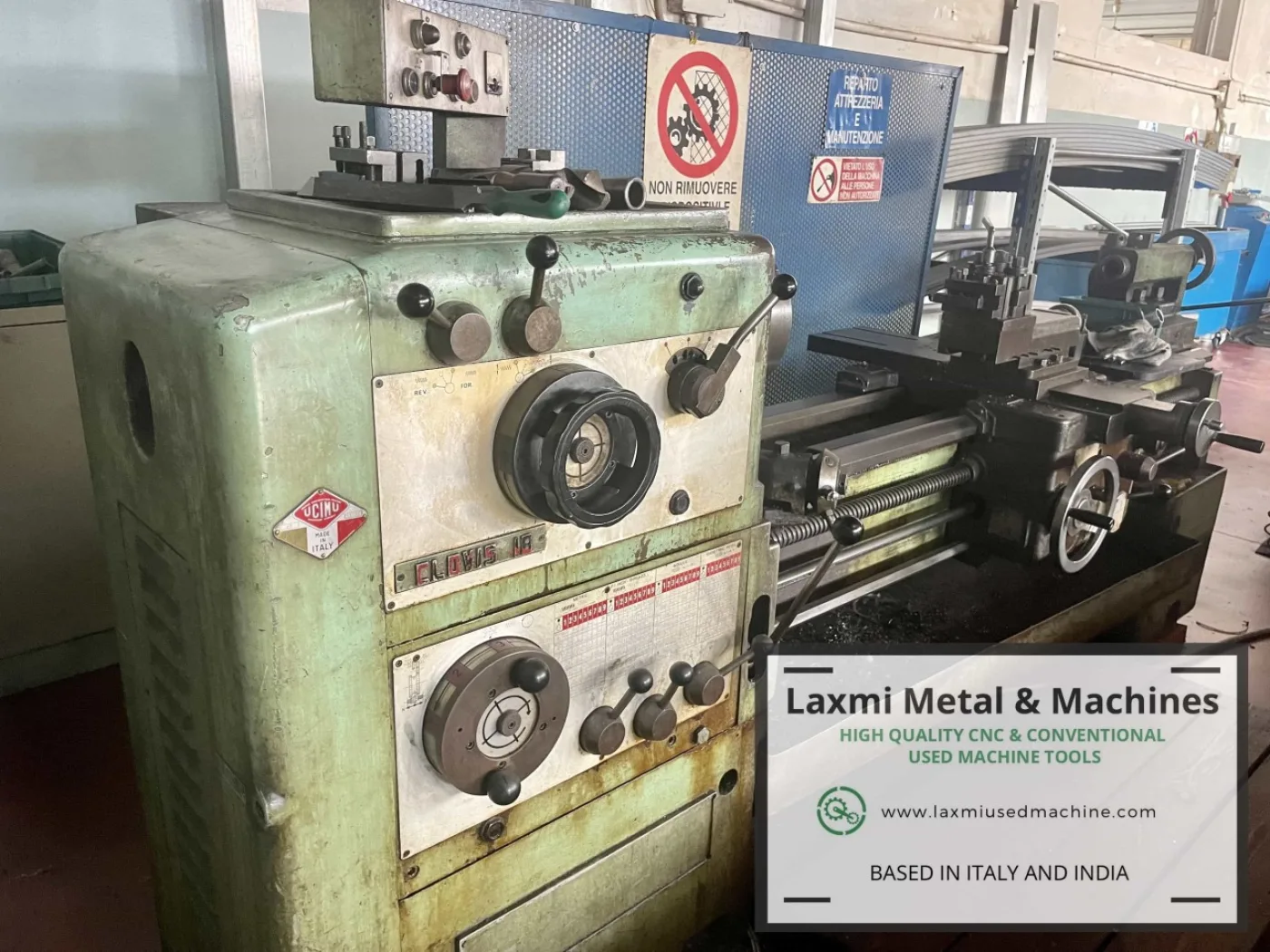 LATHE MACHINE, MERLI CLOVIS - CLOVIS 18 - Laxmi Metal & Machines, Rohtak - 2