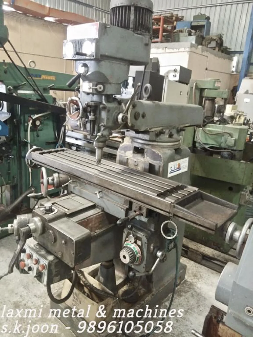 VERTICAL MILLING MACHINE, ANAYAK - Laxmi Metal & Machines, Rohtak