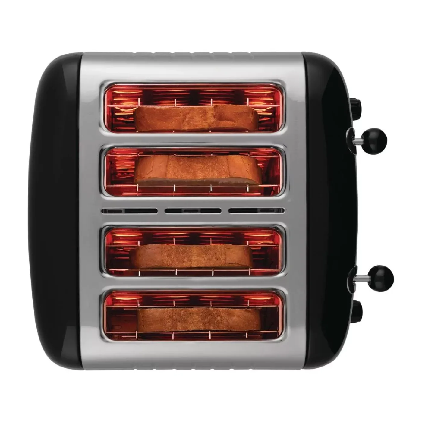 Dualit 4 Slice Lite Toaster Black 46205 - islandcatering - 2