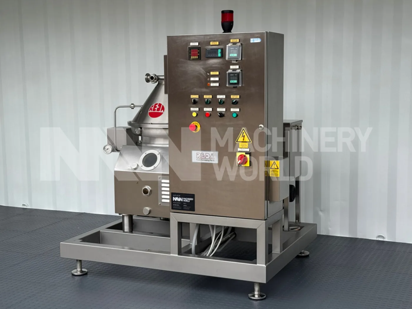 3,500 LPH Reda RE15TE Milk Cream Separator (Year 2010) - 2