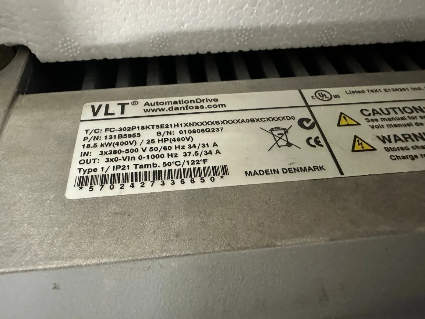 Danfoss Frequenzumrichter VLT® AutomationDrive FC-302 - 4