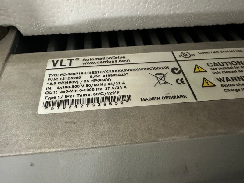 Danfoss Frequenzumrichter VLT® AutomationDrive FC-302