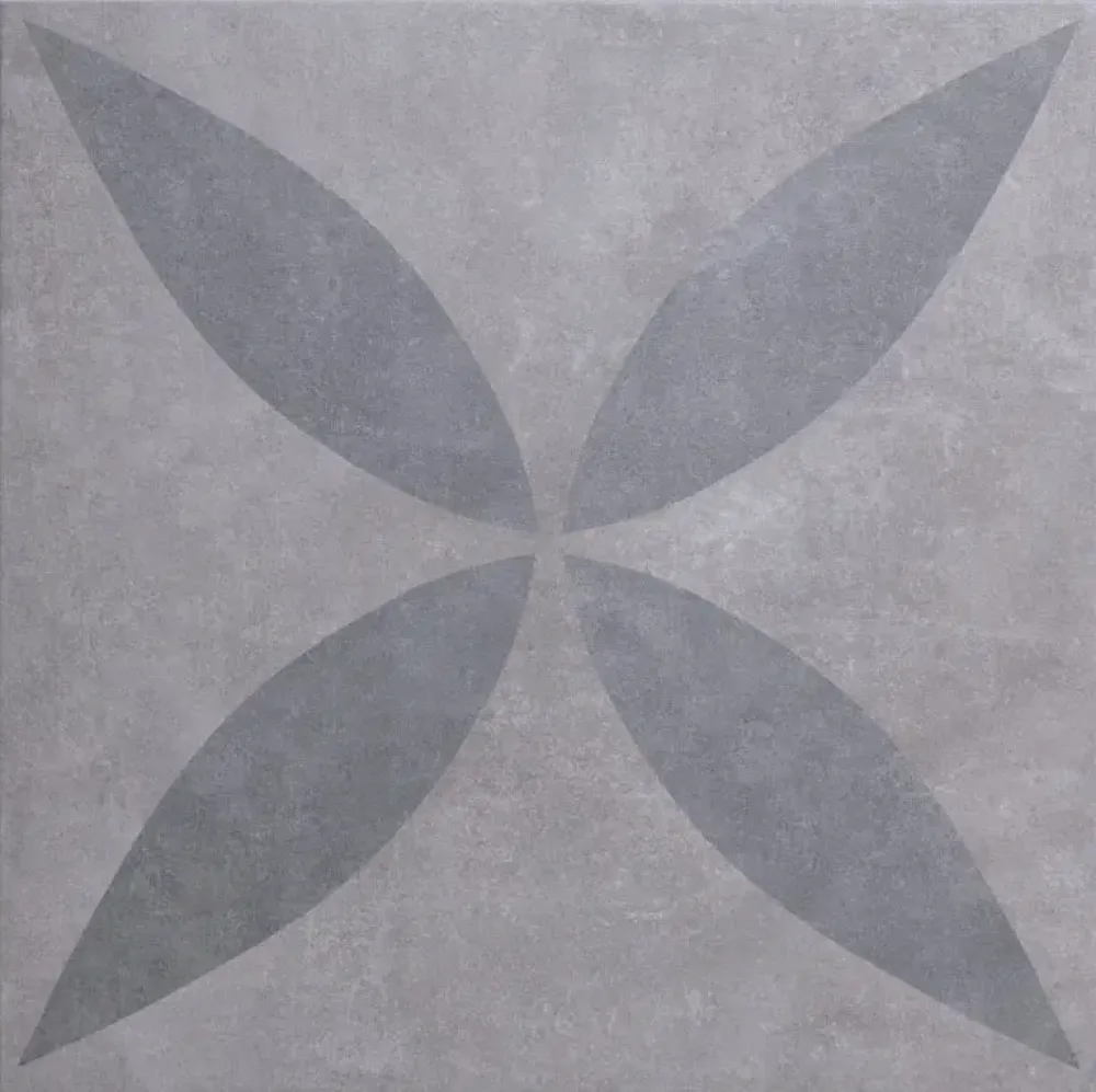 GeoCeramica® 60x60x4 Ambiente Greige Flower