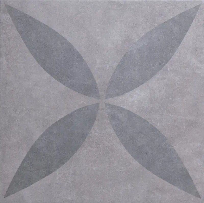 GeoCeramica® 60x60x4 Ambiente Greige Flower