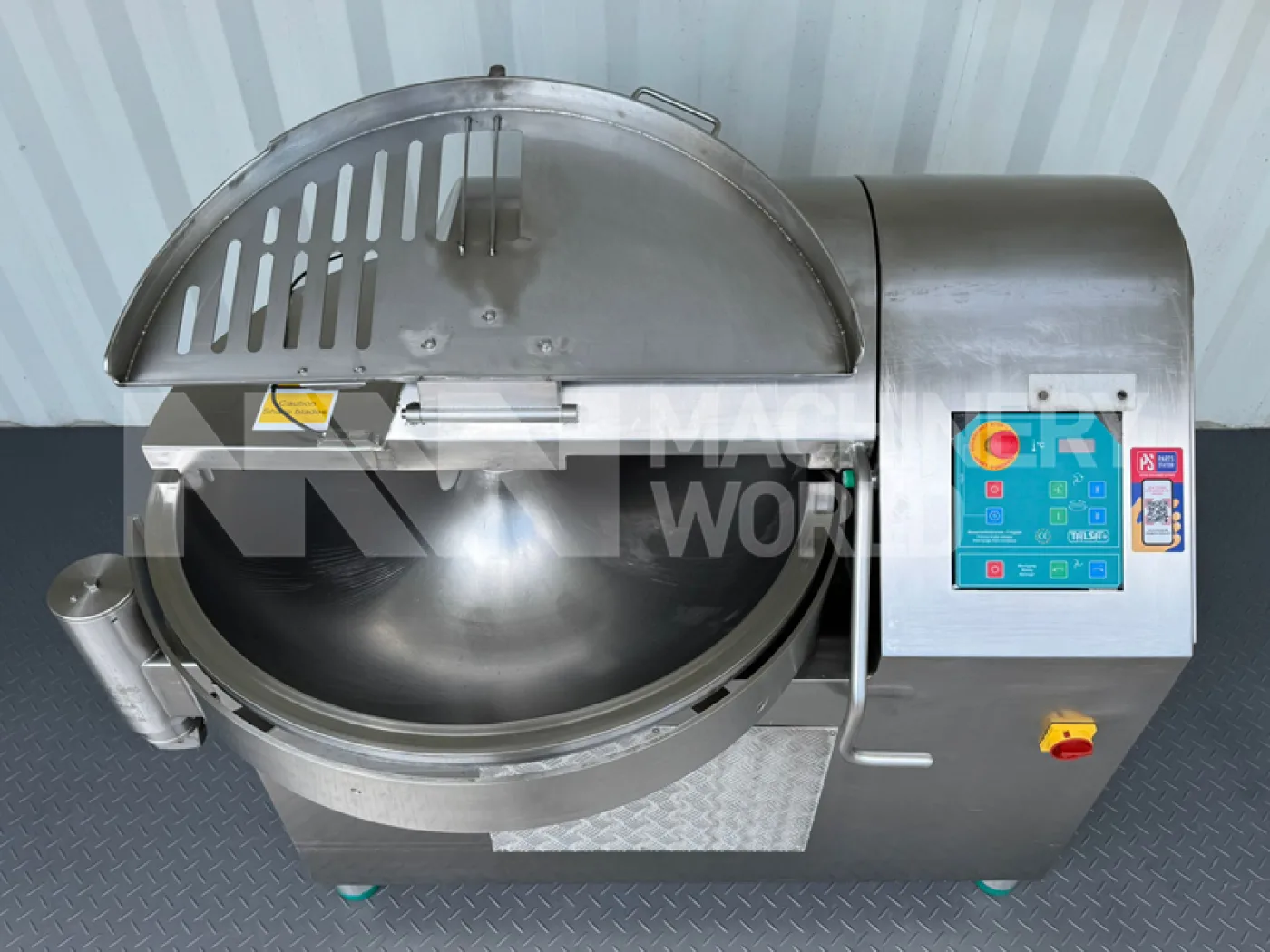 80L Talsa K80 Stainless Steel Bowl Cutter Chopper - 3