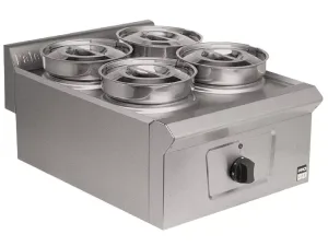 Falcon Pro-Lite Four Pot Bain Marie LD36 - islandcatering