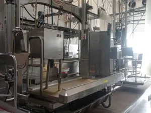 Paunch and intestine removal platform