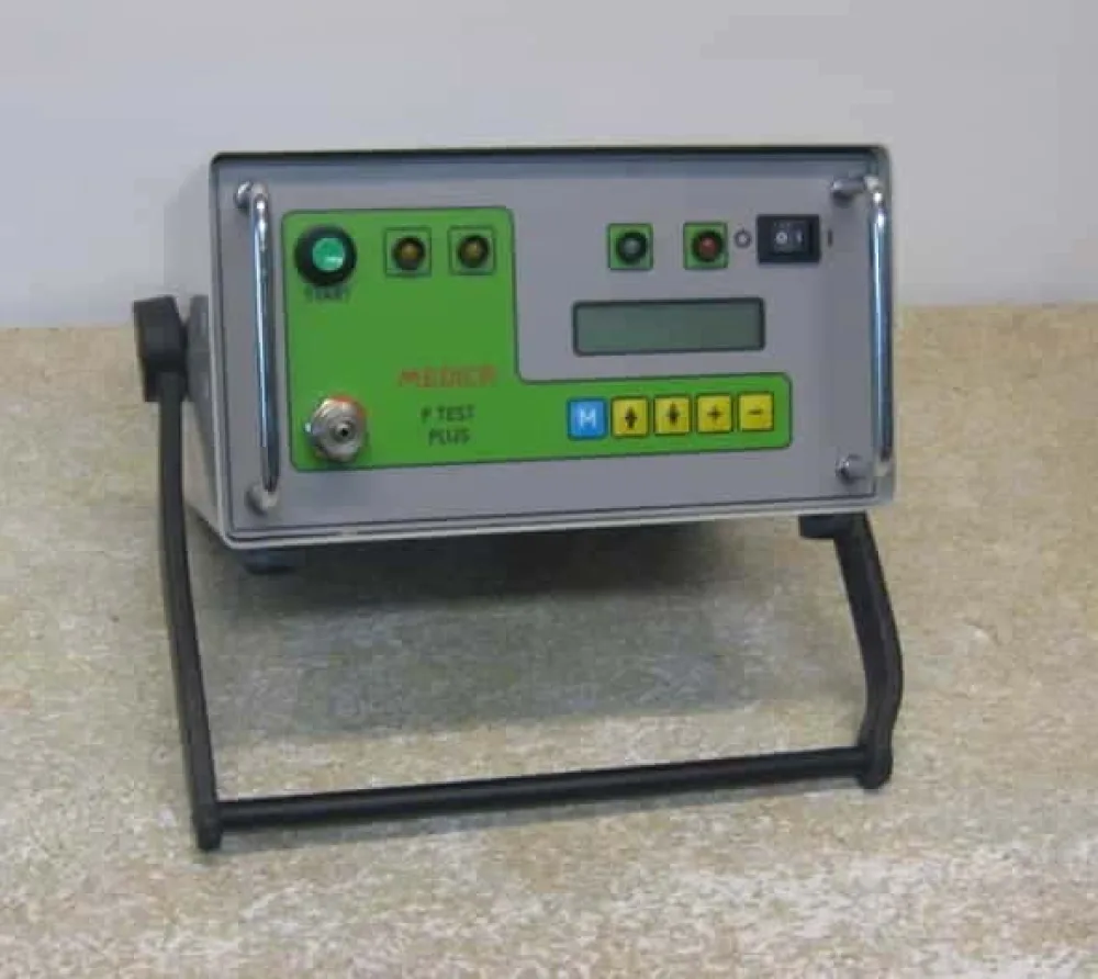 Medica P-Test/plus , druk - zuurstof meter/controller
