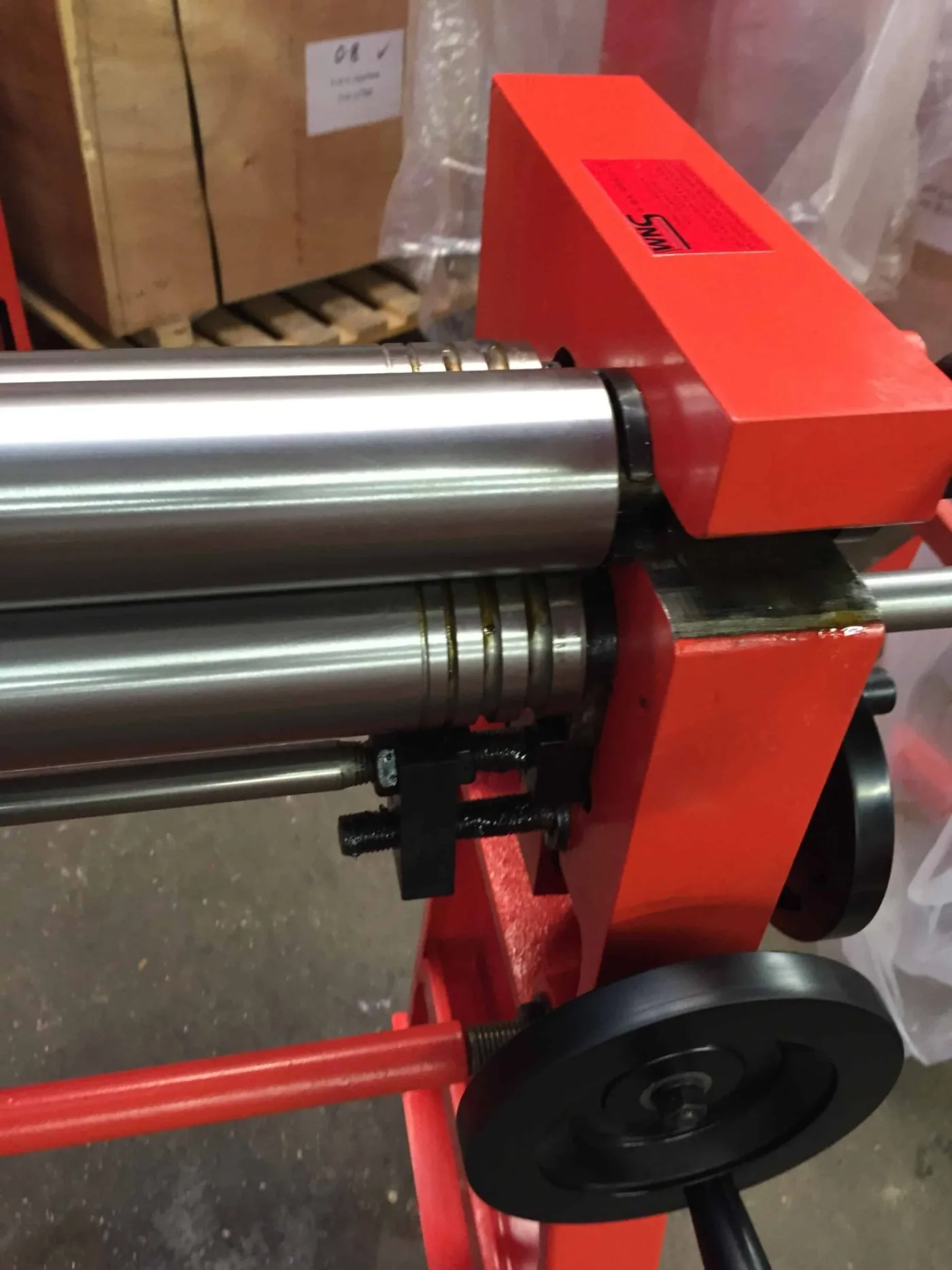 WNS Hand Bending Rolls 610mm x 60mm x 2.0mm Capacity - WNS - W. Neal Services Ltd - 6