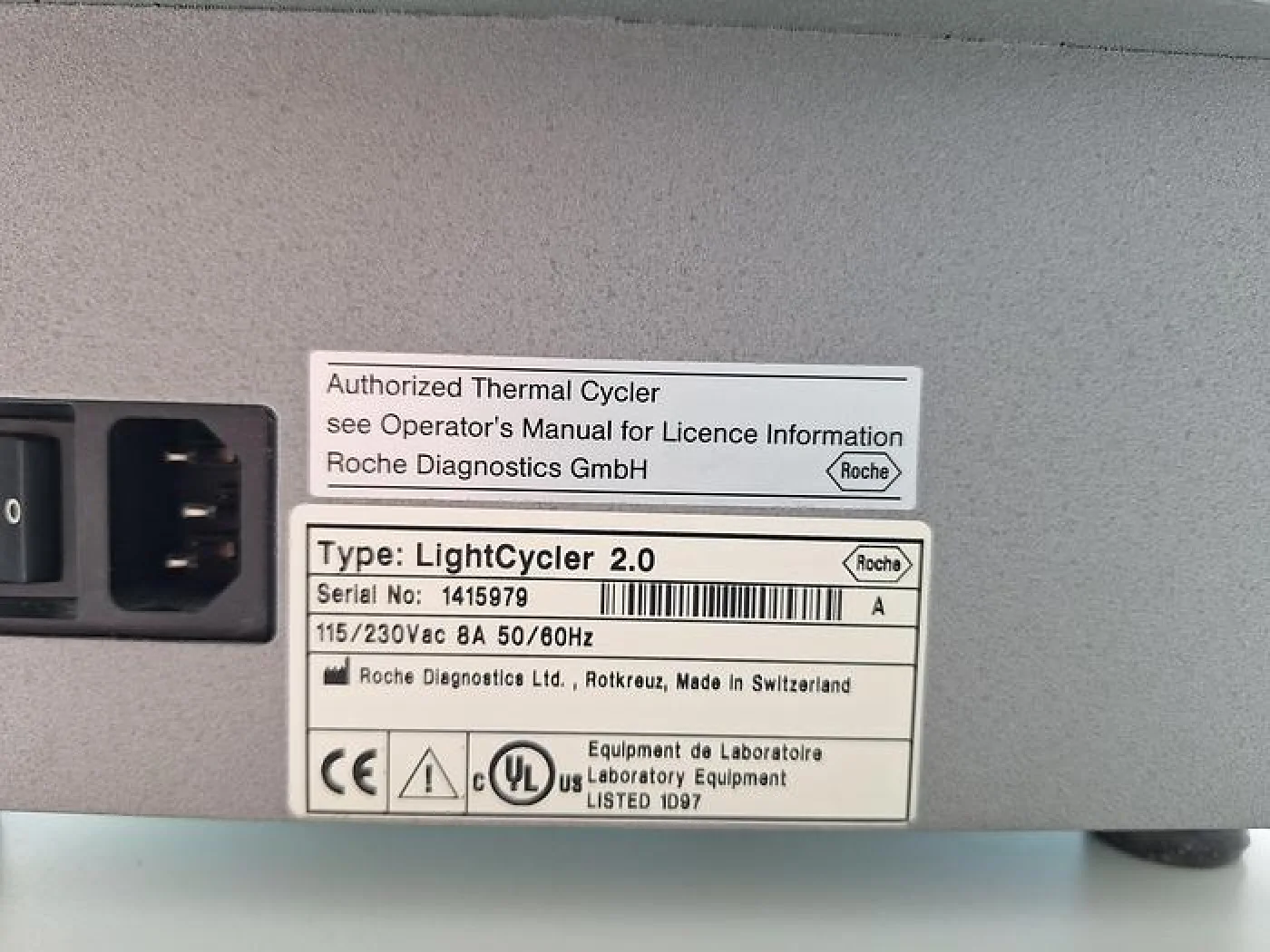 Roche LightCycler 2.0 Thermal Cycler - 5