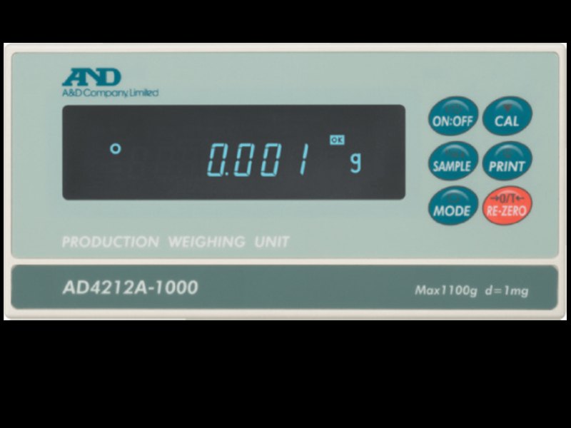 A&D AD-4212A-1000 Weigh Module Balance