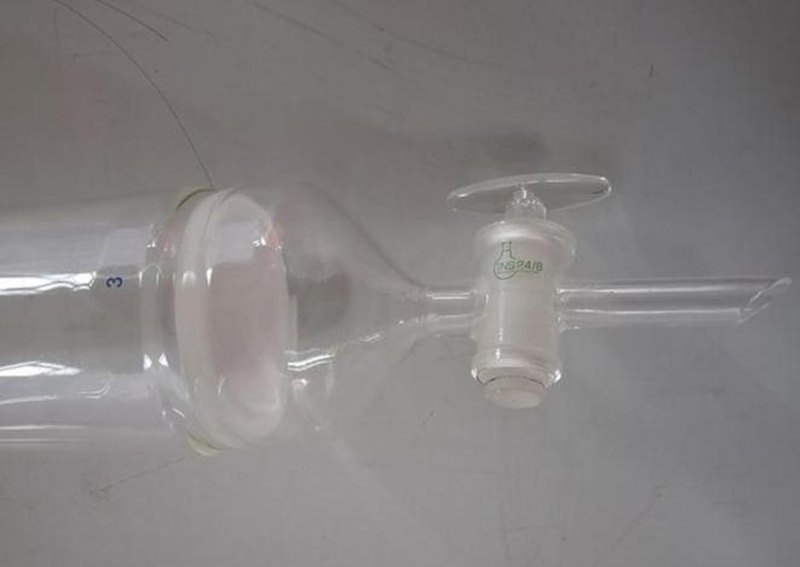 Bistabil Labor-Glasapparatur / Glasvorlage aus Borosilikatglas mit Normschliff NS/DIN 45/40