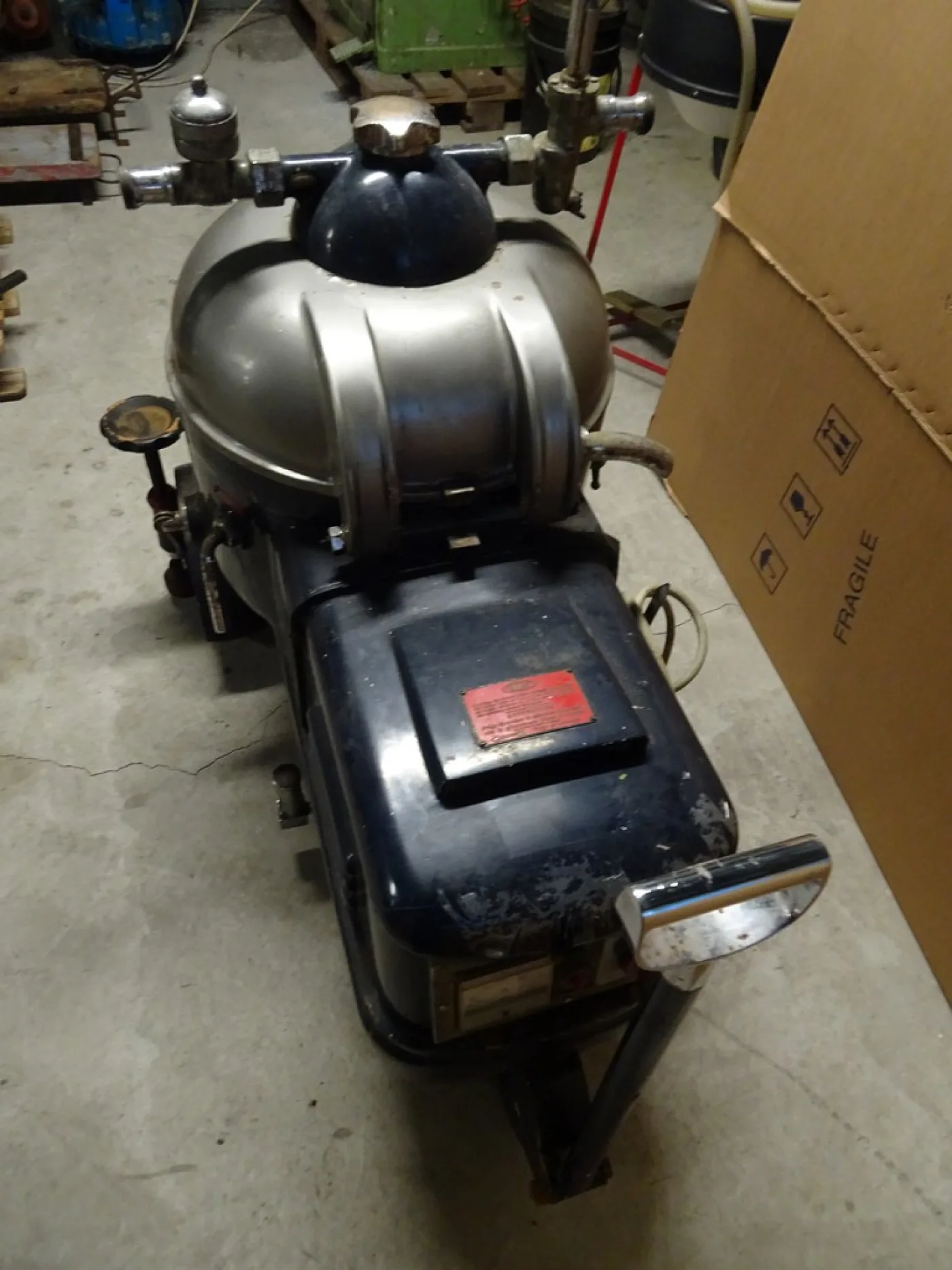 MANUAL CLEANING CLARIFIER CENTRIFUGE, MOD. “IMMA MICRO”, SECOND-HAND MACHINE - 7
