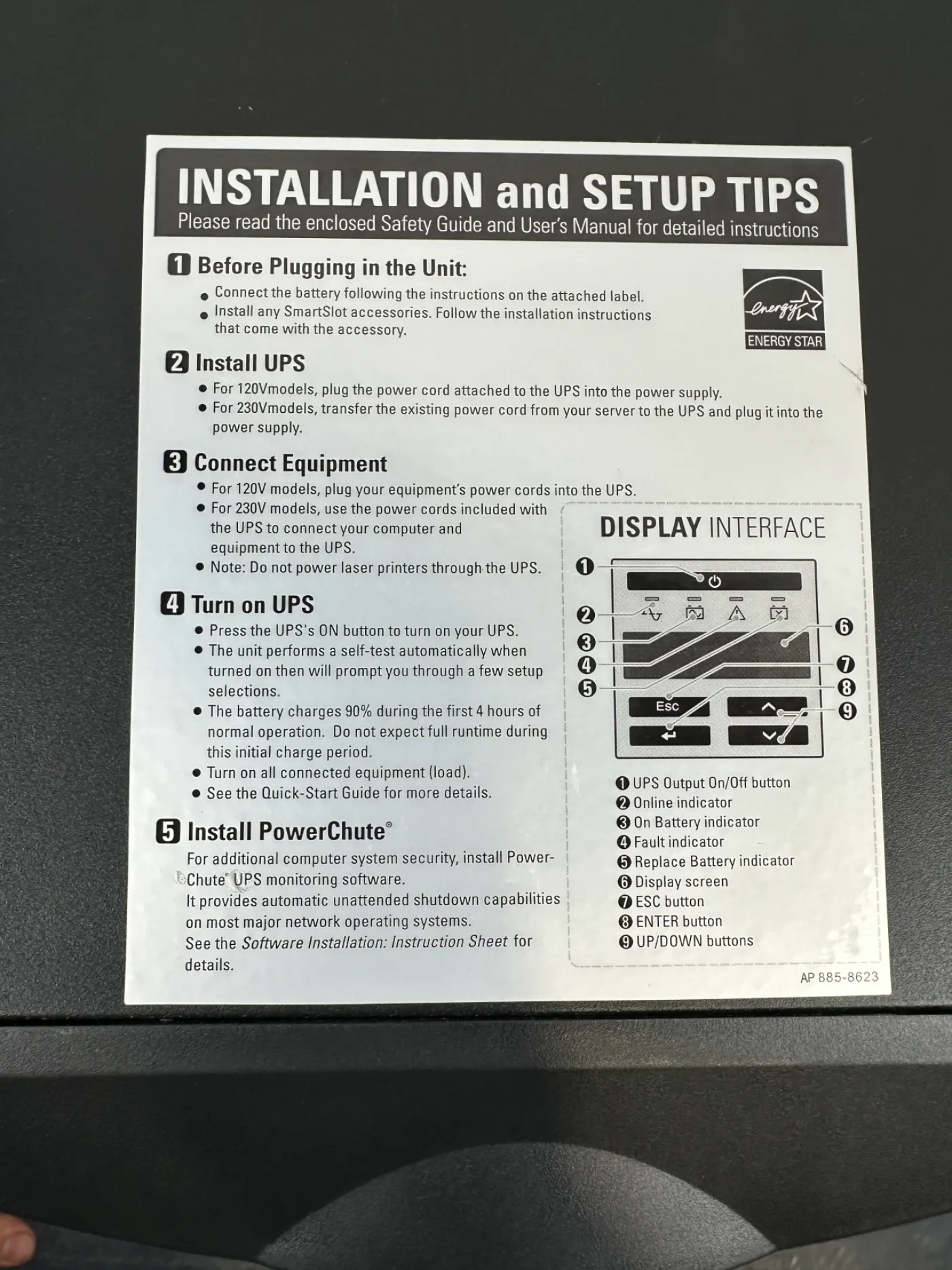 APC Smart-UPS SMT2200 USV US-/120-V-Version Stecker: NEMA L5-30P (30 A / 125 V Twist-Lock) - 8