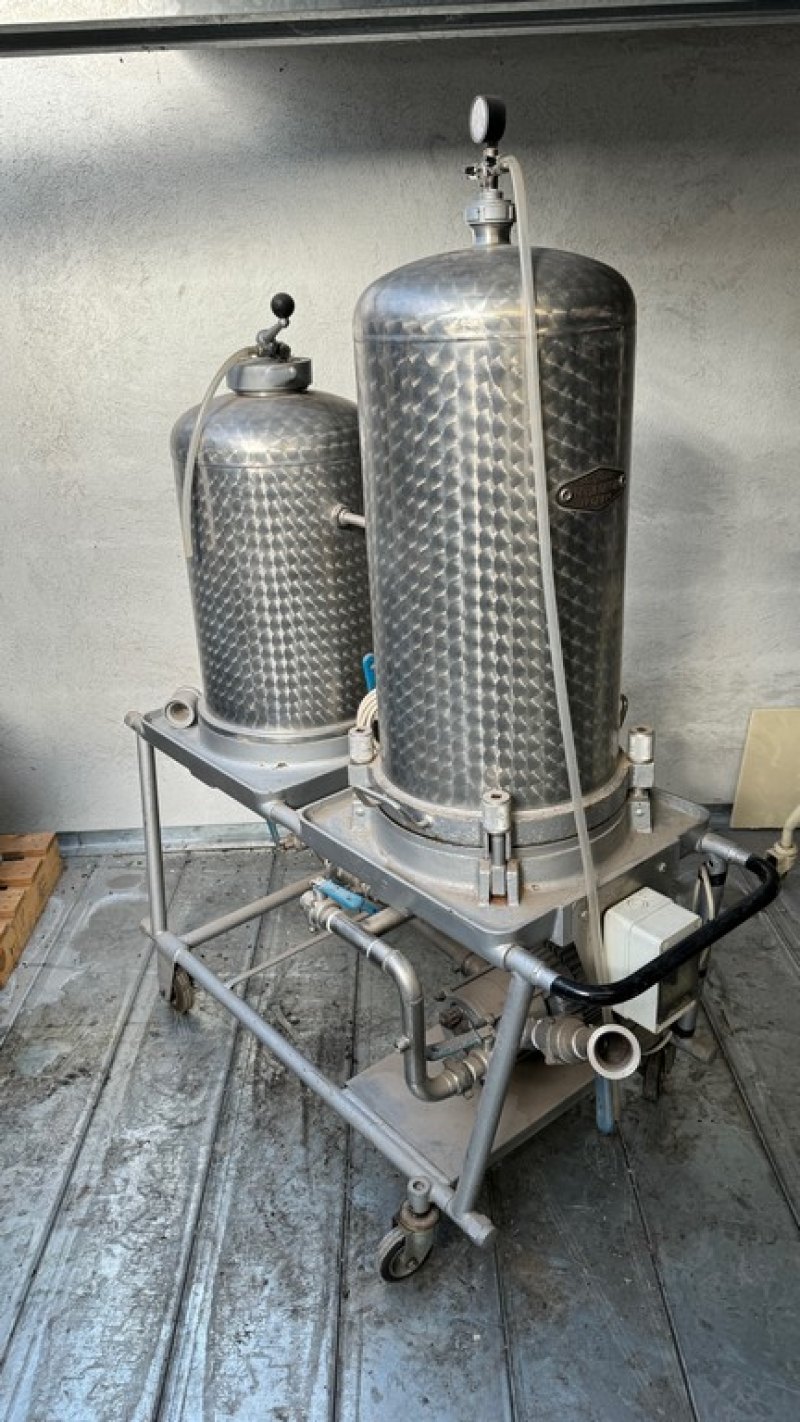 FILTER BRAND GIANAZZA WITH HORIZONTAL 36 PLASTIC PLATES, SECOND-HAND EQUIPMENT