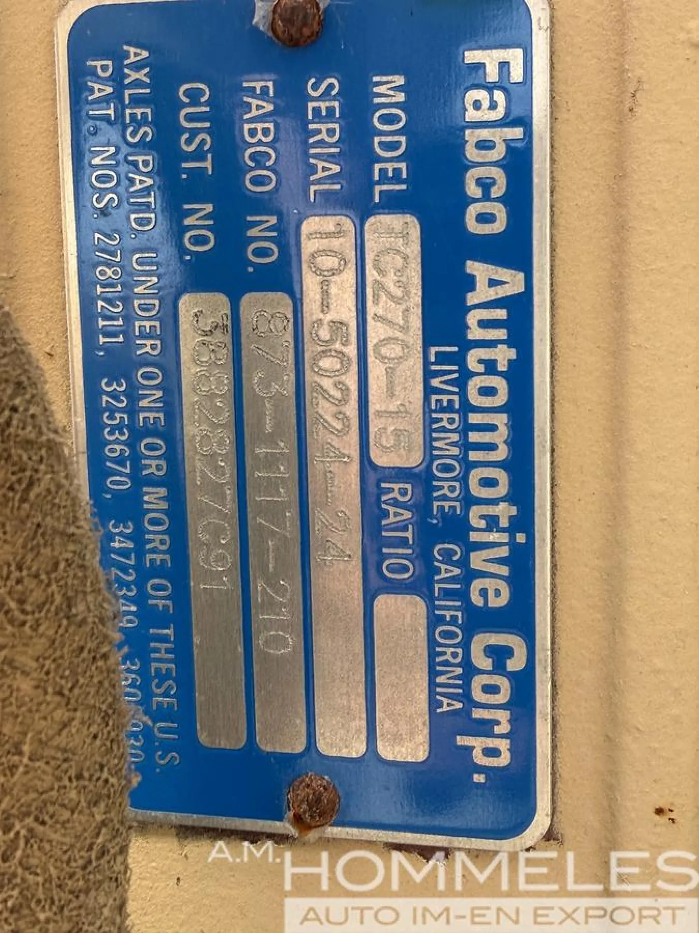 FABCO TC270-15 - 6