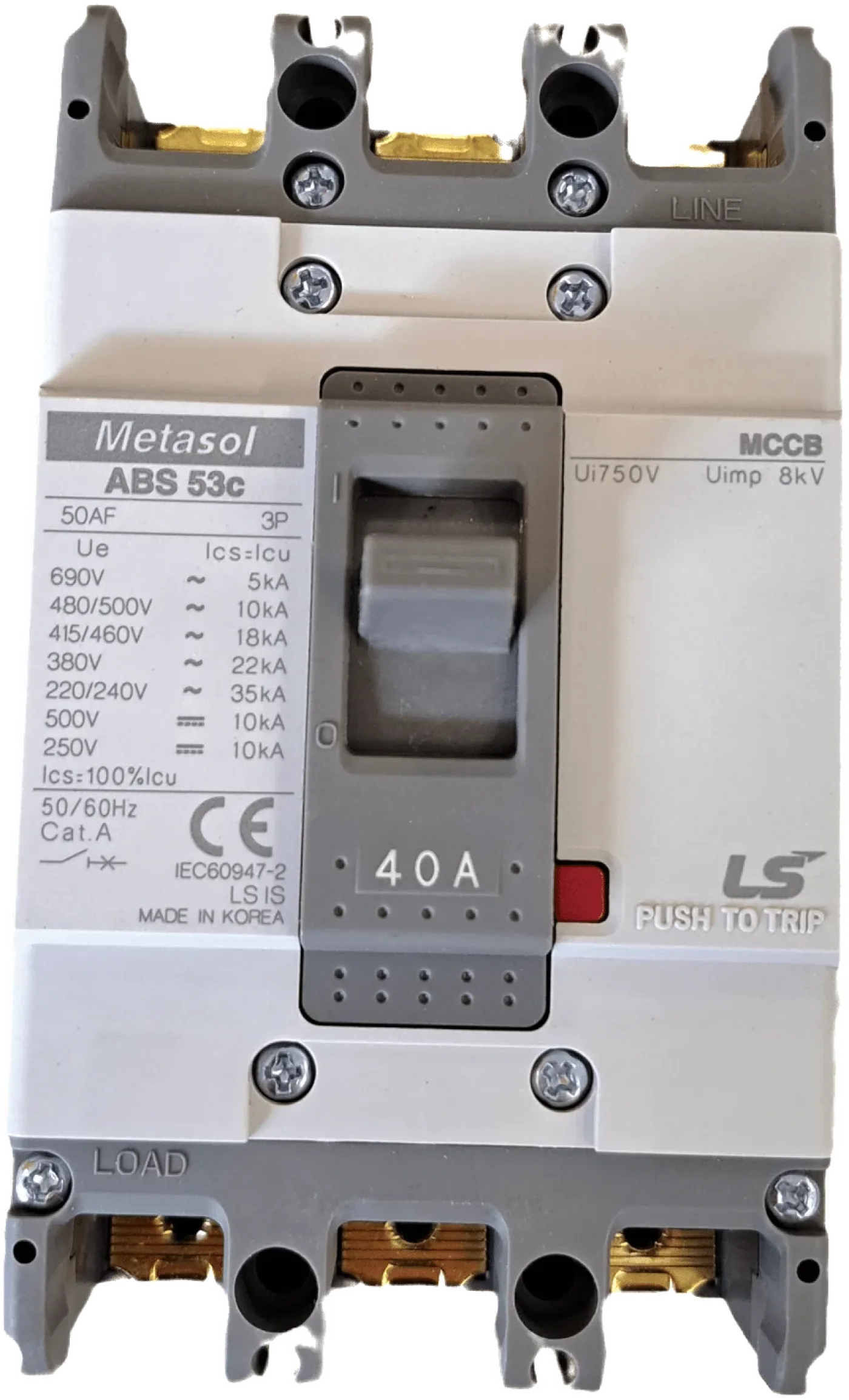 Metasol ABS 53C Kompaktleistungsschalter - 3