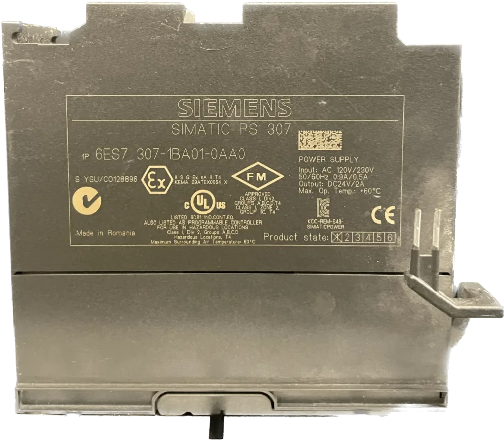 Siemens SIMATIC S7-300 6ES7 307-1BA01-0AA0