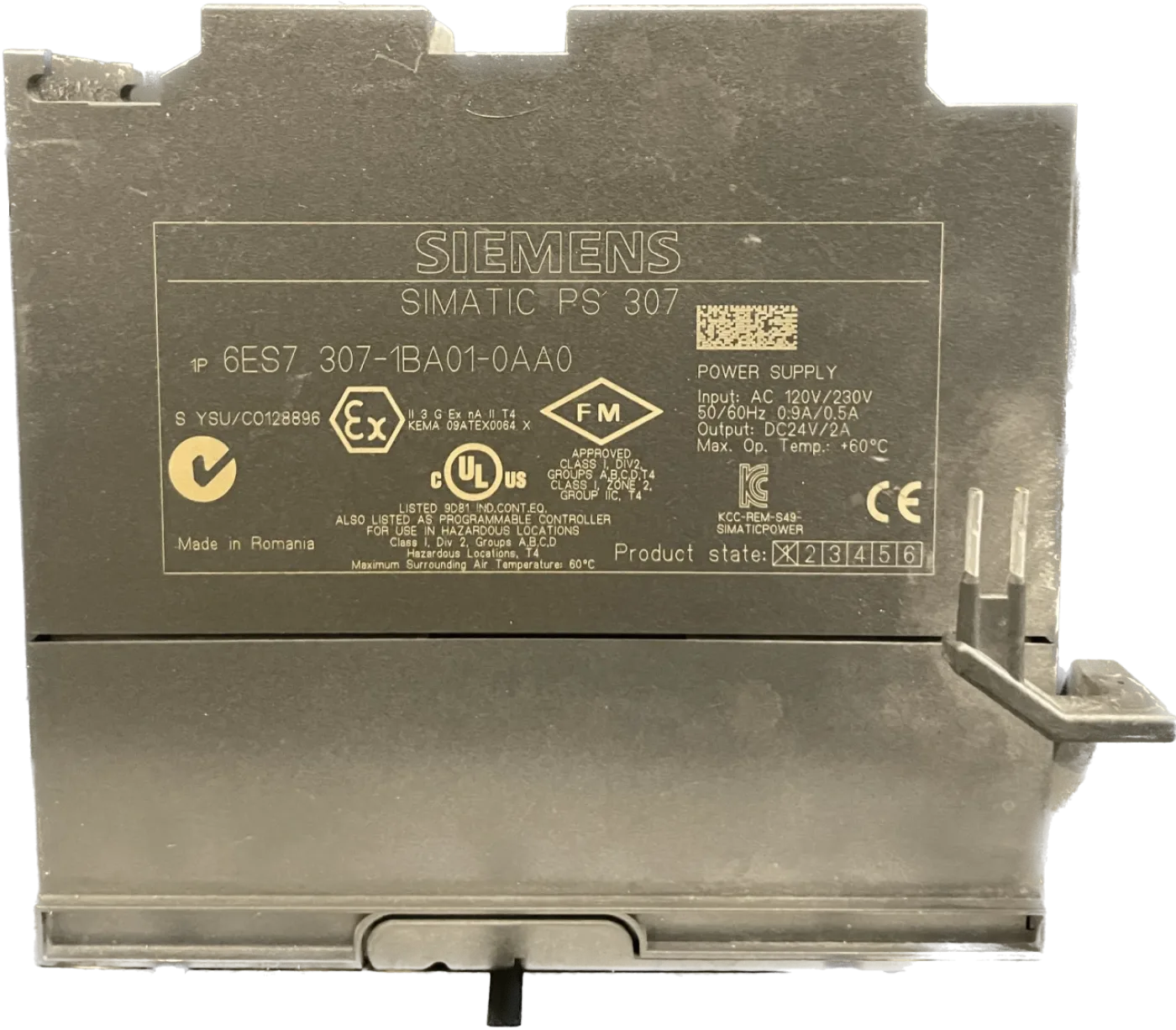 Siemens SIMATIC S7-300 6ES7 307-1BA01-0AA0 - 1