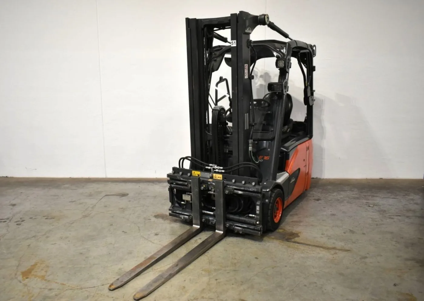 Frontstapler Linde E 16 EVO 386-02 (2020) - 1