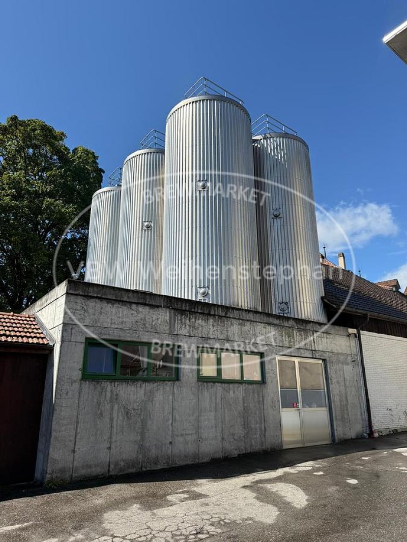 cylindroconical fermentation and storage tanks (CCTs, 6 pcs.)