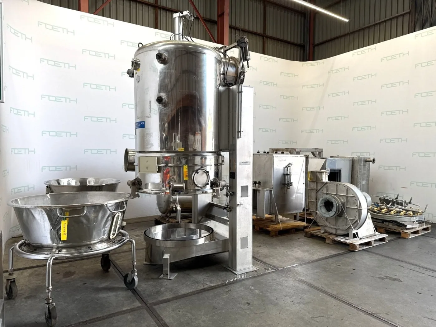 Aeromatic T6 Spez - Fluid bed dryer batch - 1