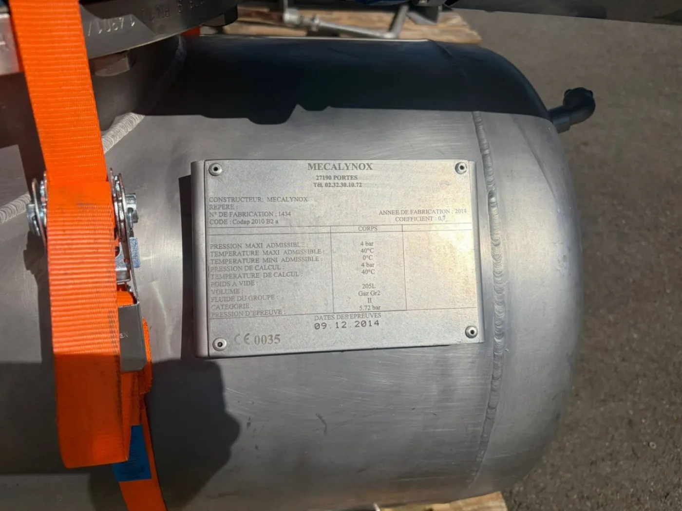 Blow off tanks, pneumatic - 1