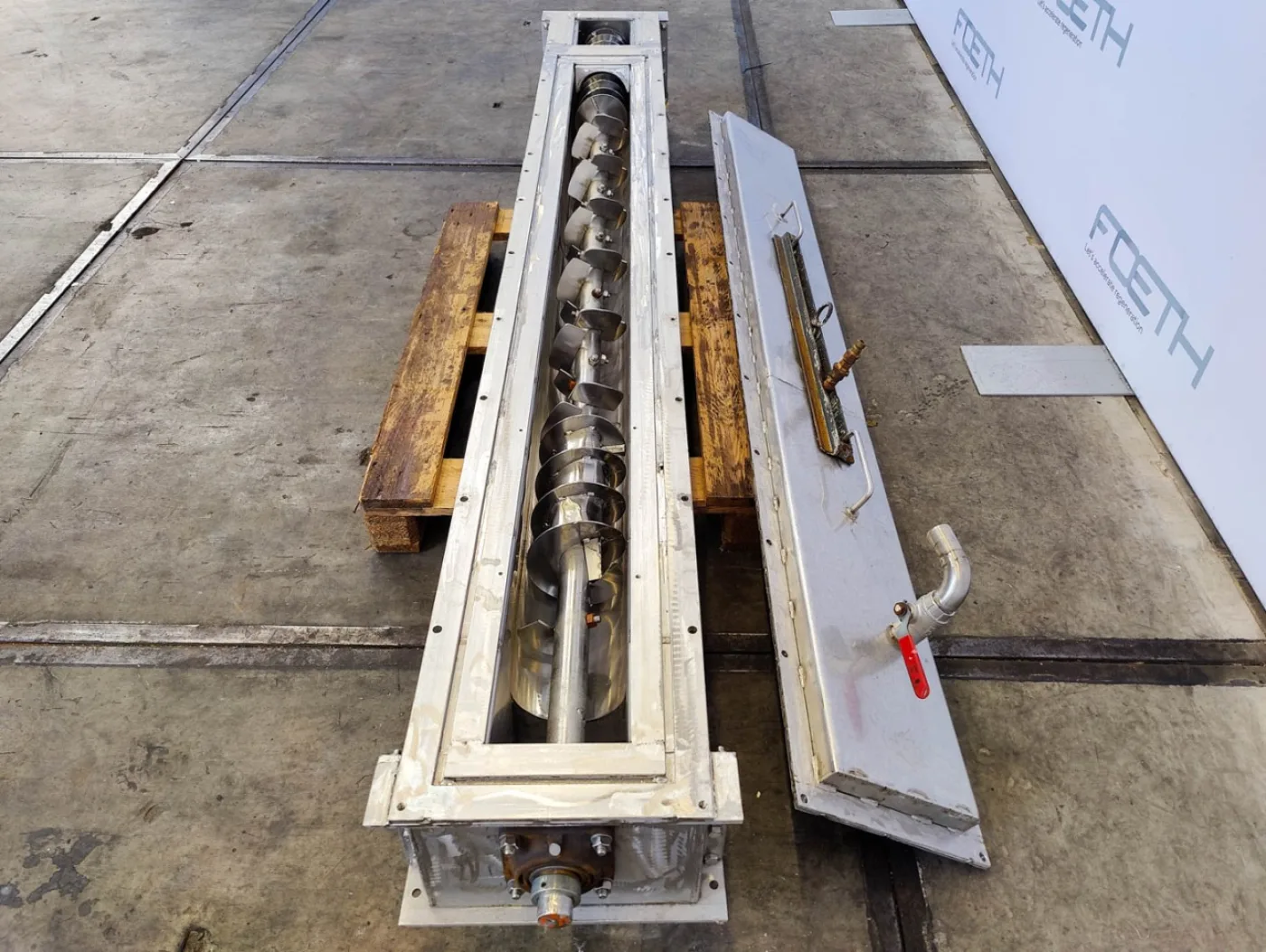 Horizontal screw conveyor - 8