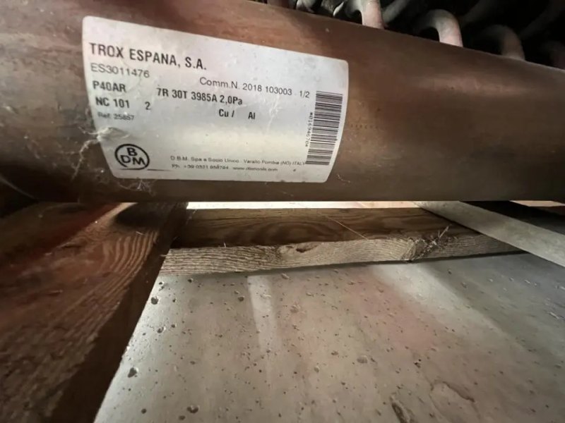 COOLING OR HEATING BATTERY DBM Cu-Al P40AR 7R-30T-3985A 2 Pa