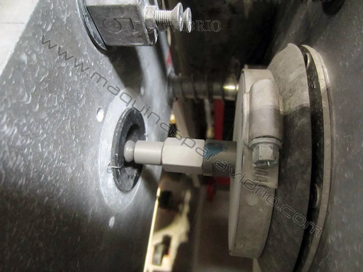 TALADRO CNC VERTICAL PARA VIDRIO FISCHER - 4