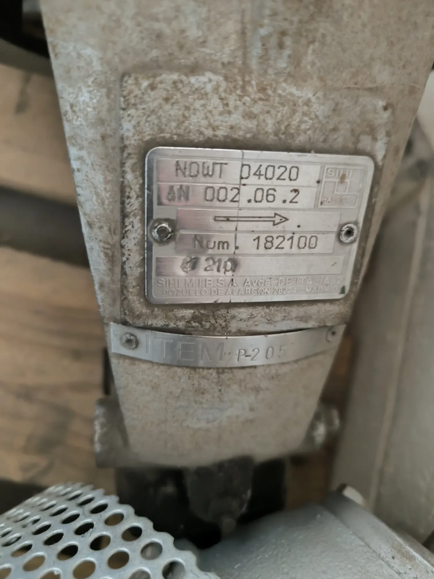 CENTRIFUGAL PUMP HEAD STERLING SIHI NOWT 04020 - 4