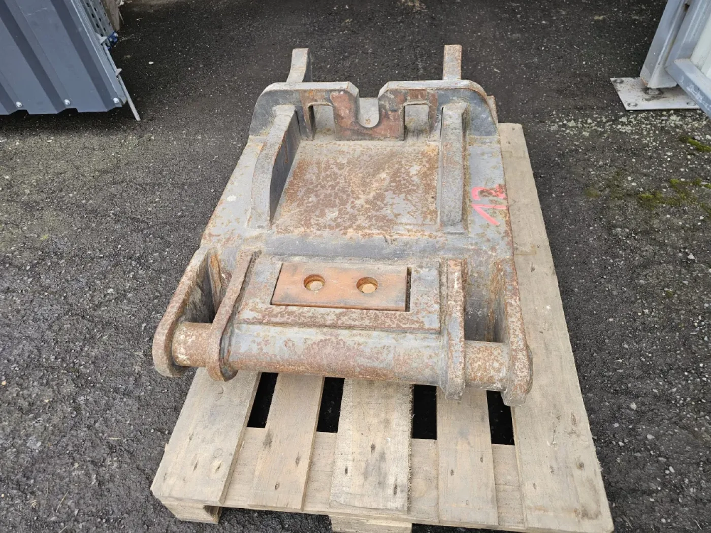 Baumaschinentechnik SW3 - Anbauplatte - 3