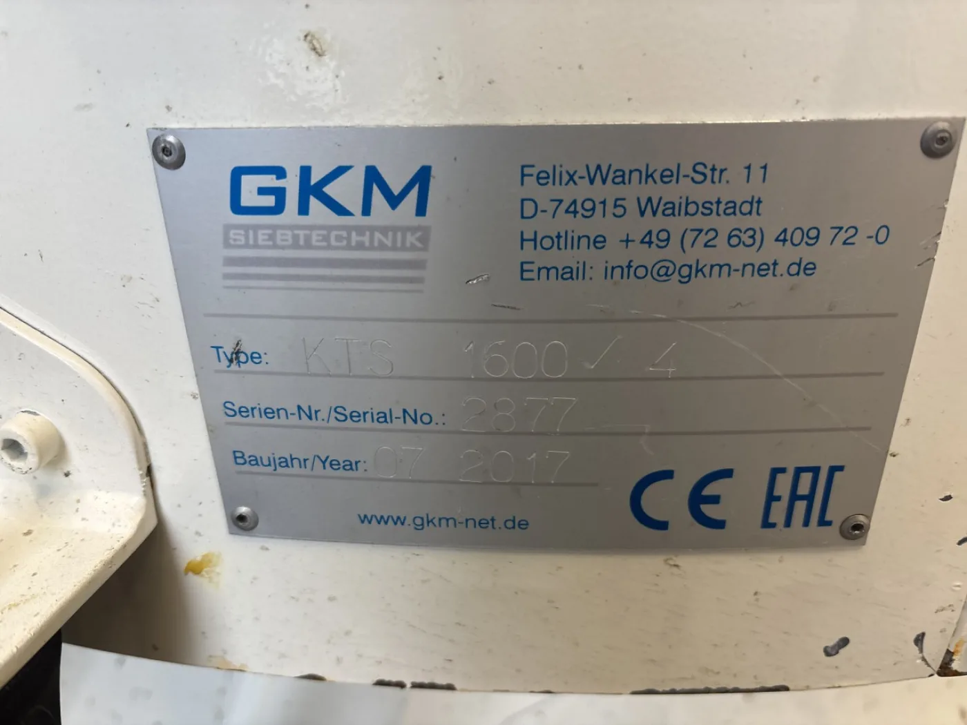 Gkm Siebtechnik KTS-1600/4 - Tumbler screener - 6