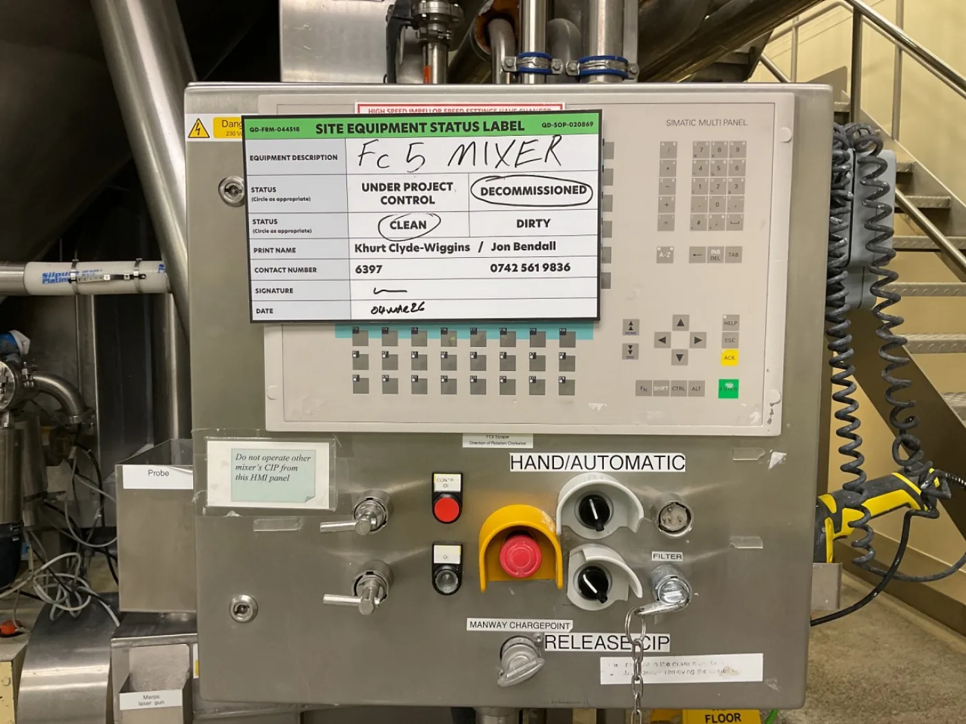 Fryma Koruma S180/3500 - Processing vessel - 8