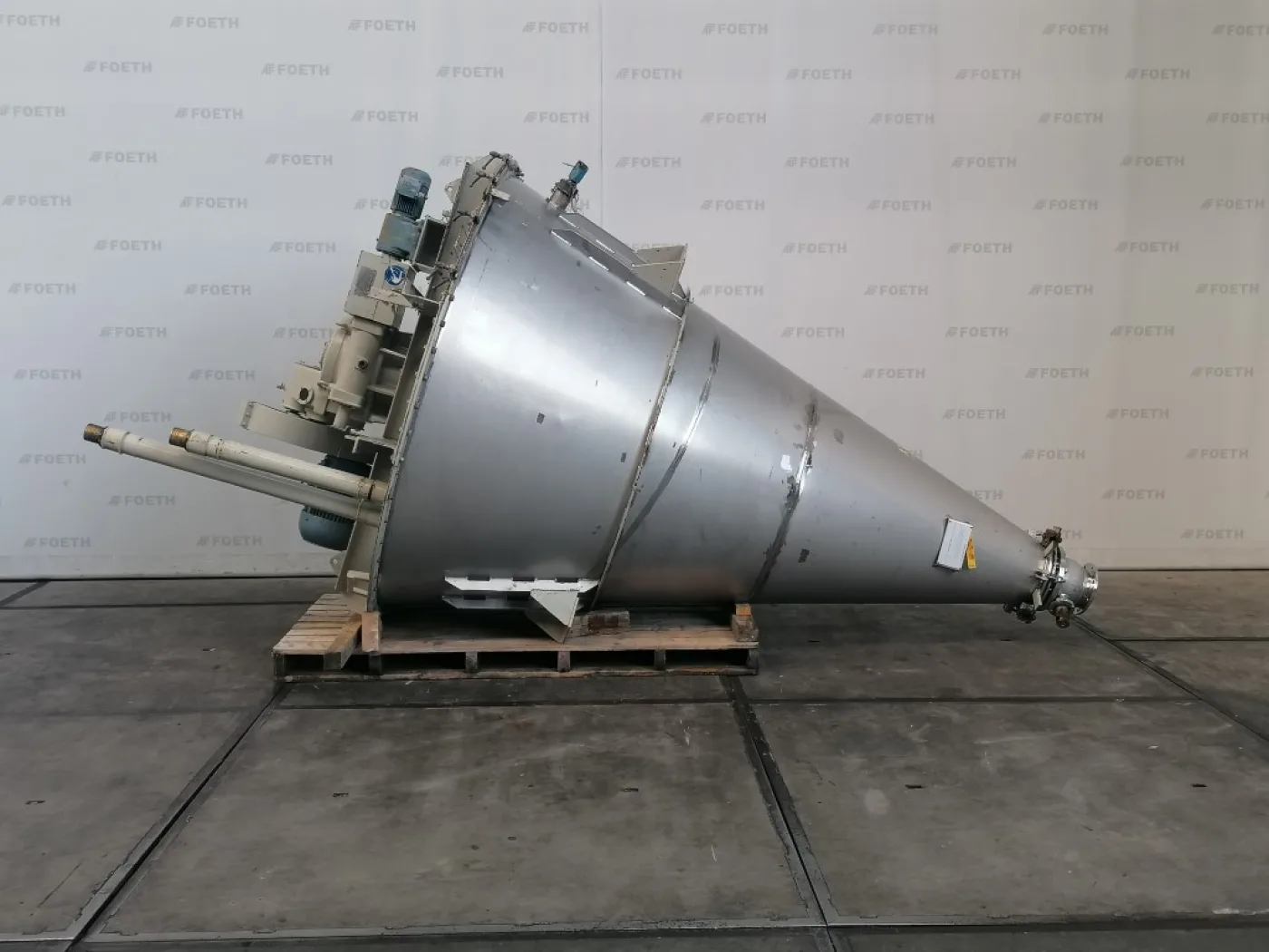 Hosokawa Nauta DBXE-1800 R/S - Conical mixer - 6