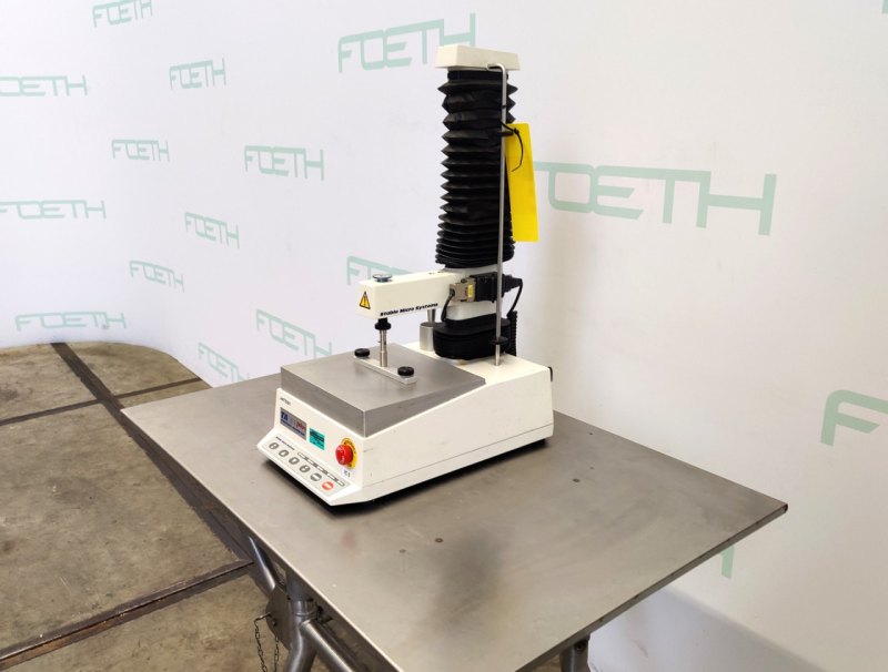 Stable Micro Systems TA-XT PLUS "Texture analyser" - Miscellaneous