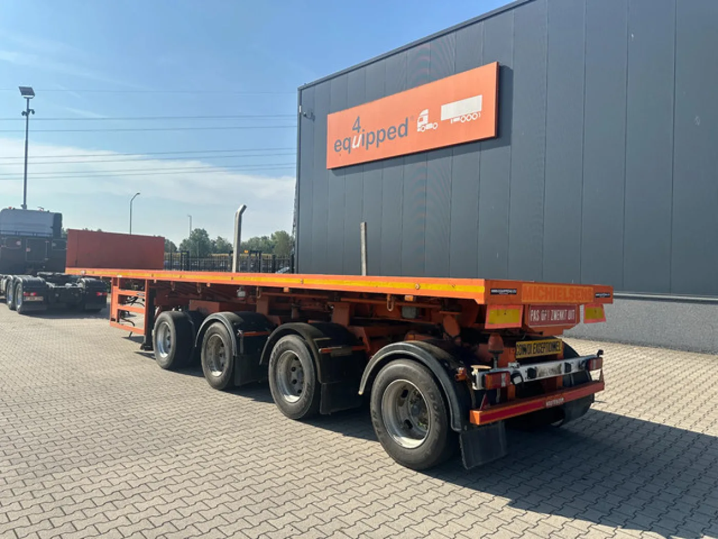 Nooteboom OVB-73-04 73 tons Ballast trailer / 4 axles / 3 hydraulic steering axles - 3