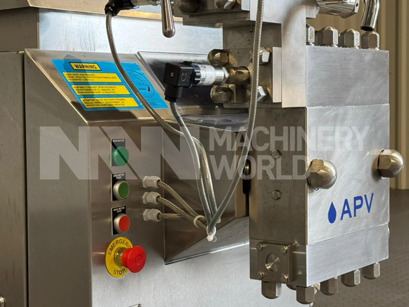 200 LPH APV Rannie BT 14.38 (600 Bar) 2-Stage Aseptic High Pressure Homogeniser - 5