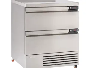 Foster FlexDrawer Counter with 2 Drawers and Splashback FFC4-2 35-106 - islandcatering