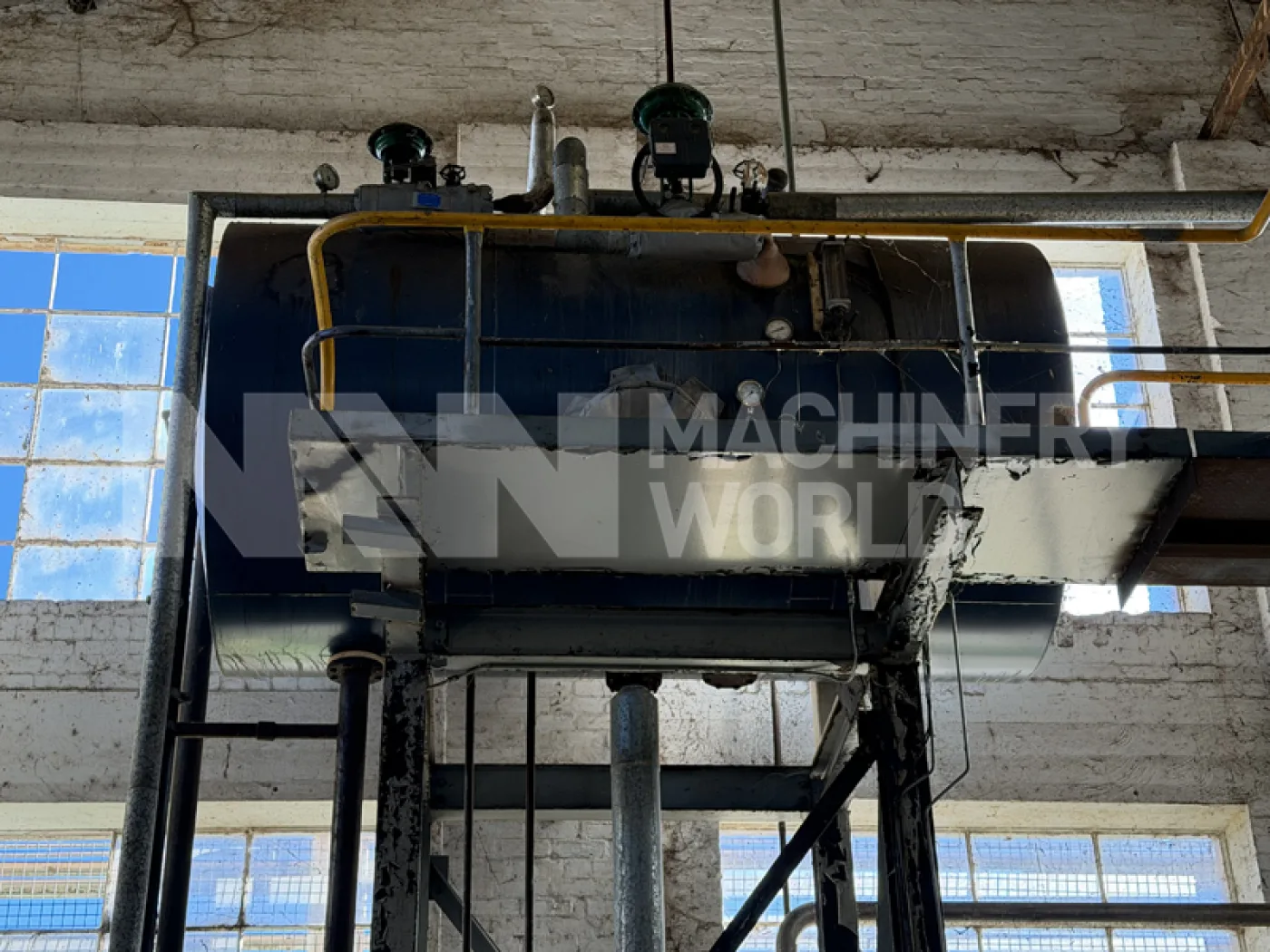 Maxitherm 7.5MW 17.5 Bar Natural Gas Fired Industrial Steam Boiler with Economiser (YOM 1992) - 7