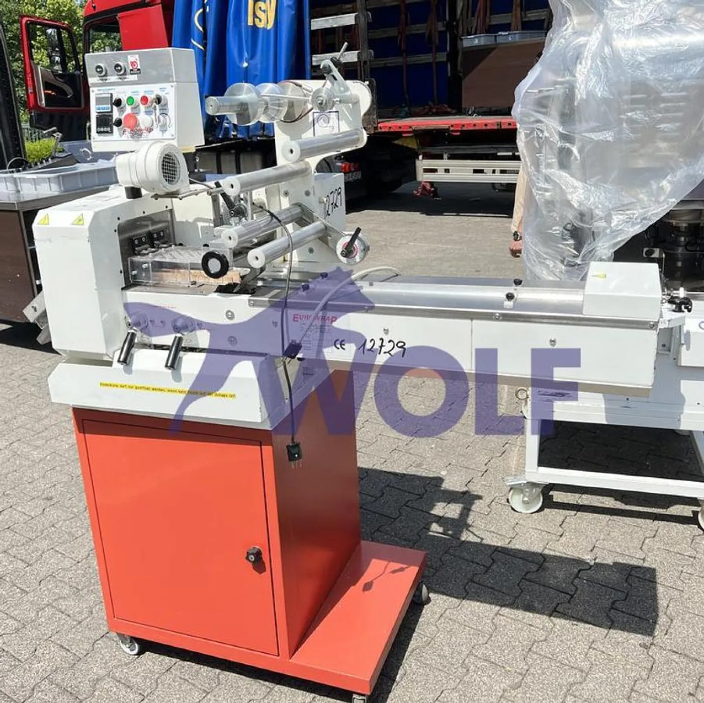 Schlauchbeutel-Packmaschine EUROWRAP - Type EWP-300 (horizontal), Baujahr 2002. - 1