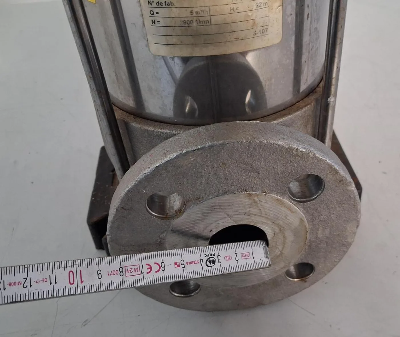 KSB Movichrom N CN 5/3 2R vertikale Mehrstufenpumpe - 5