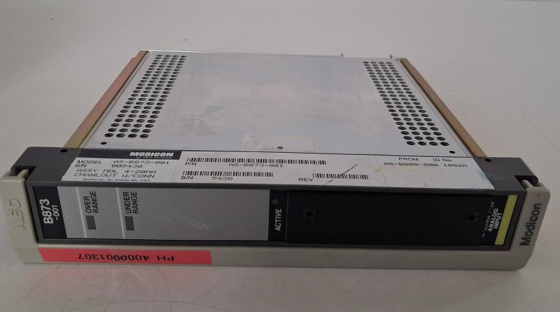Modicon AS-B873-001 4–20 mA Channel Module