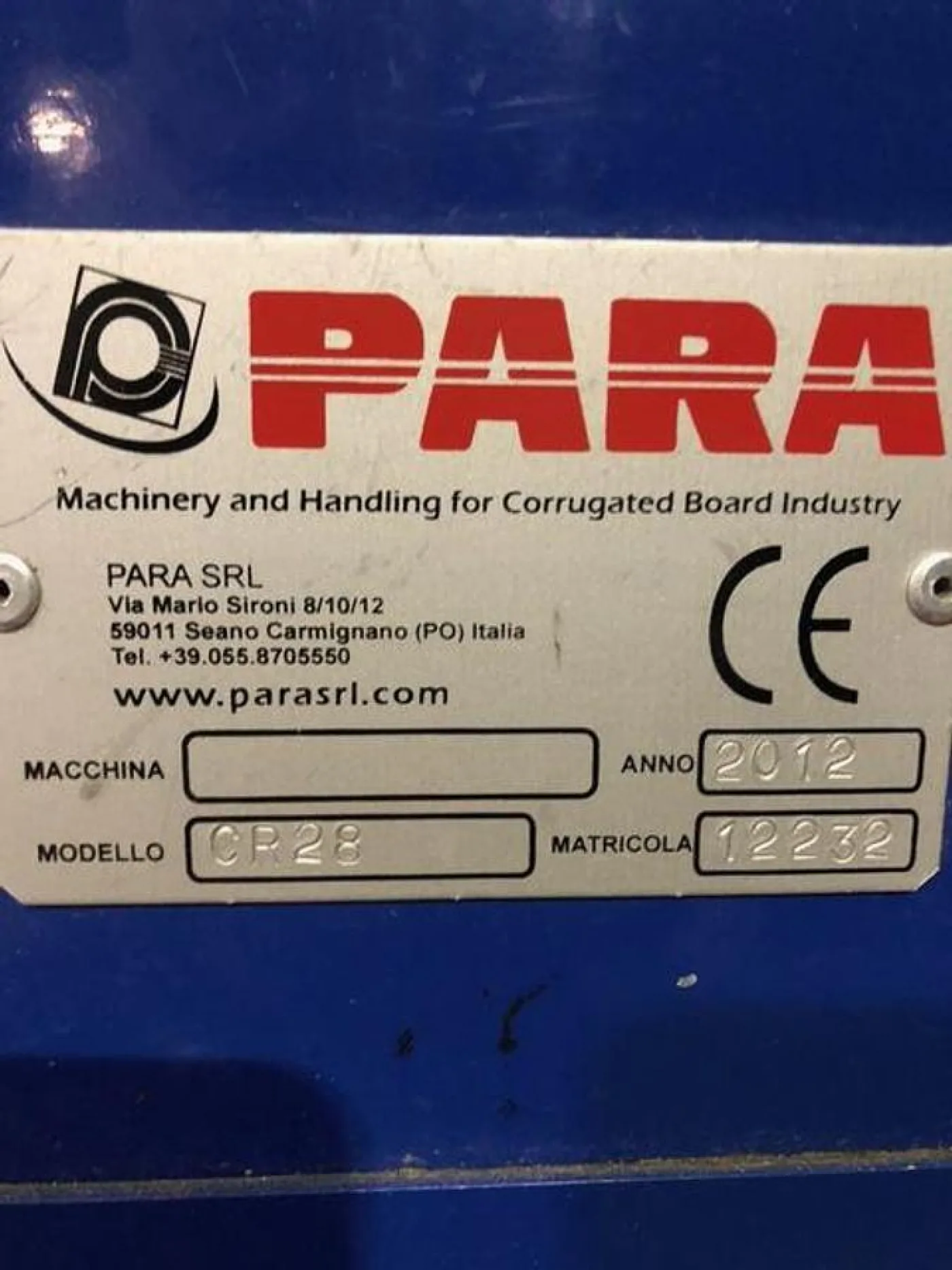 2012 Para CR28 - 4