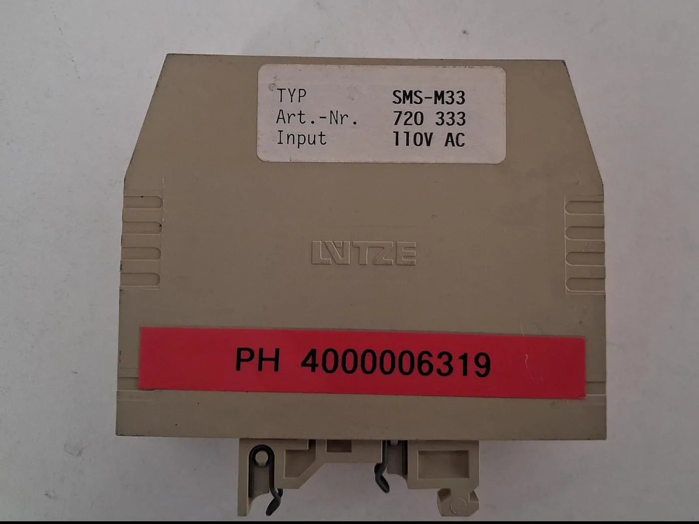 Lütze VARIOCOMPACT SMS-M33 Signal Relay Module - 3