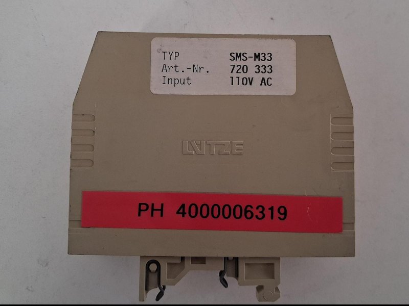 Lütze VARIOCOMPACT SMS-M33 Signal Relay Module