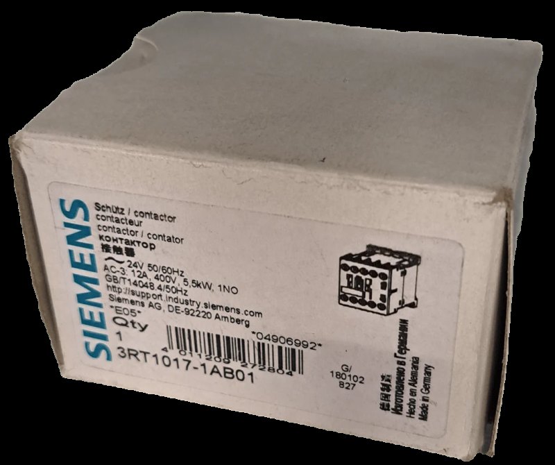 Siemens Leistungsschütz 3RT1017-1AB01