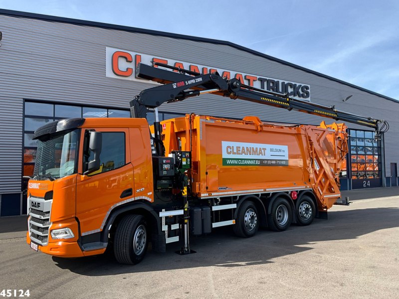 DAF FAQ XD 410 Euro 6 Hiab 23 Tonmeter laadkraan