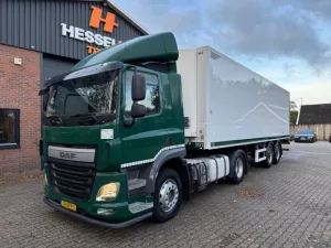 DAF CF 290 + HTF Refrigerated Trailer PTO Powered cooling engine Dhollandia 3000KG EN Truck/Trailer 470,496KM