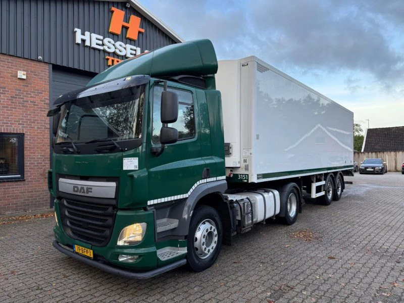 DAF CF 290 + HTF Refrigerated Trailer PTO Powered cooling engine Dhollandia 3000KG EN Truck/Trailer 470,496KM